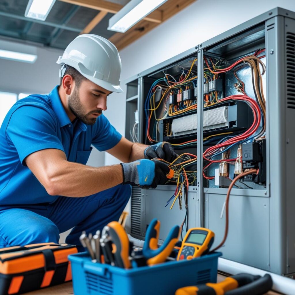elektromos hálózat felújítás